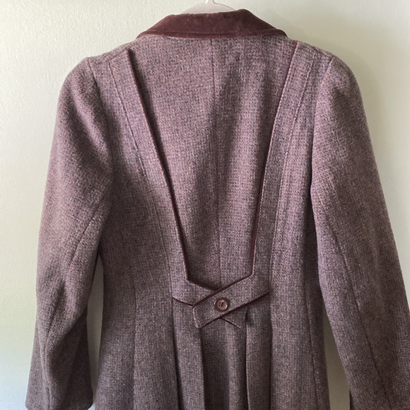 Amazing Vintage 40’s Era purple pea coat - Picture 5 of 7